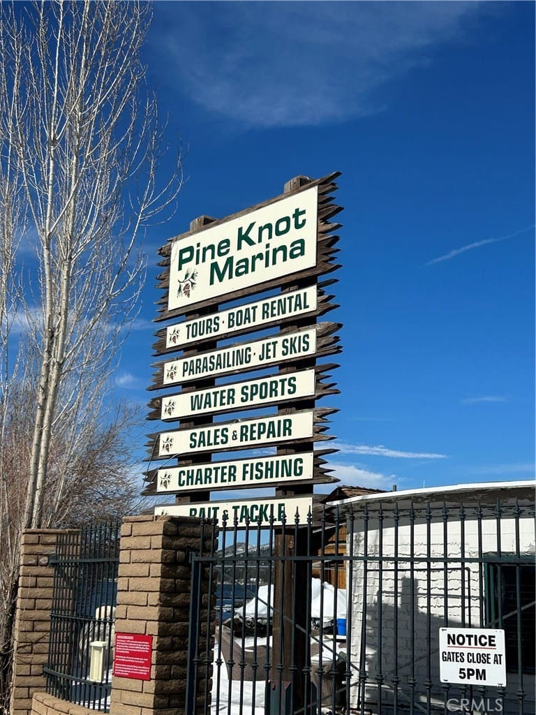 BoatSlip for sale at 400 Pine Knot, Big Bear Lake — MLS #PW26061642